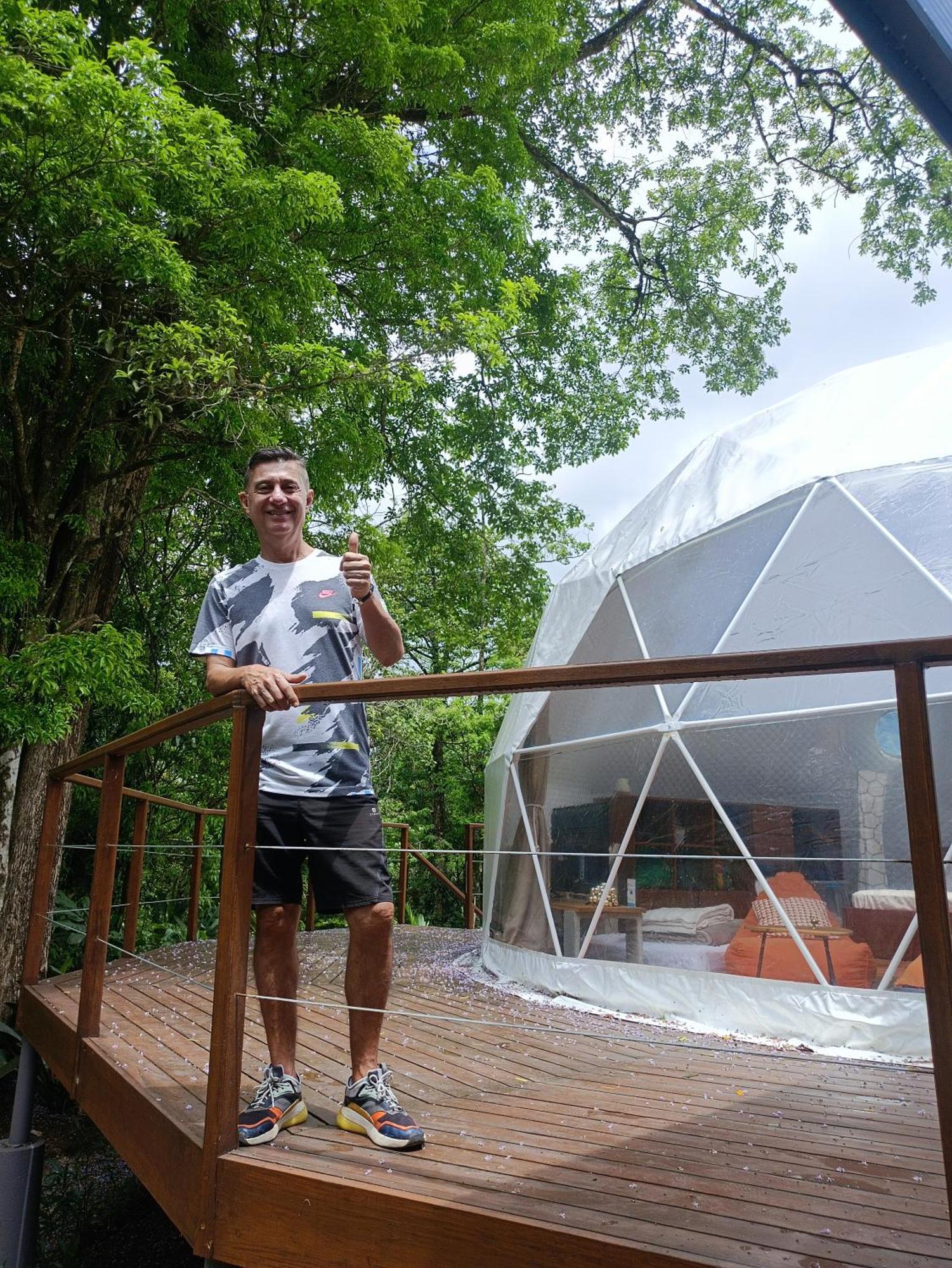 Bitzu Dome-Bijagua Riverside Glamping Exterior photo