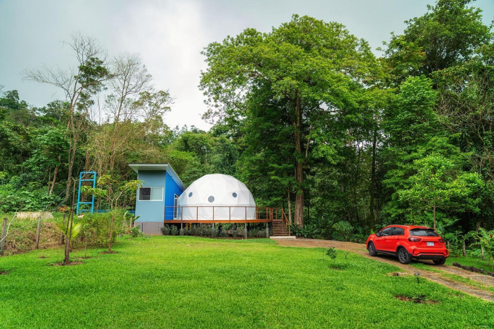 Bitzu Dome-Bijagua Riverside Glamping Exterior photo
