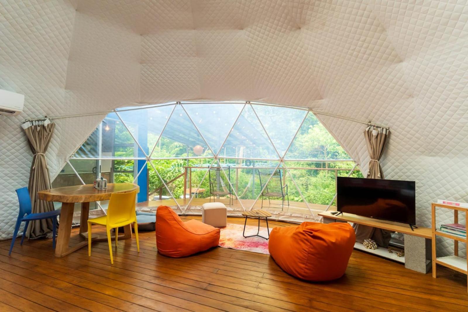 Bitzu Dome-Bijagua Riverside Glamping Exterior photo