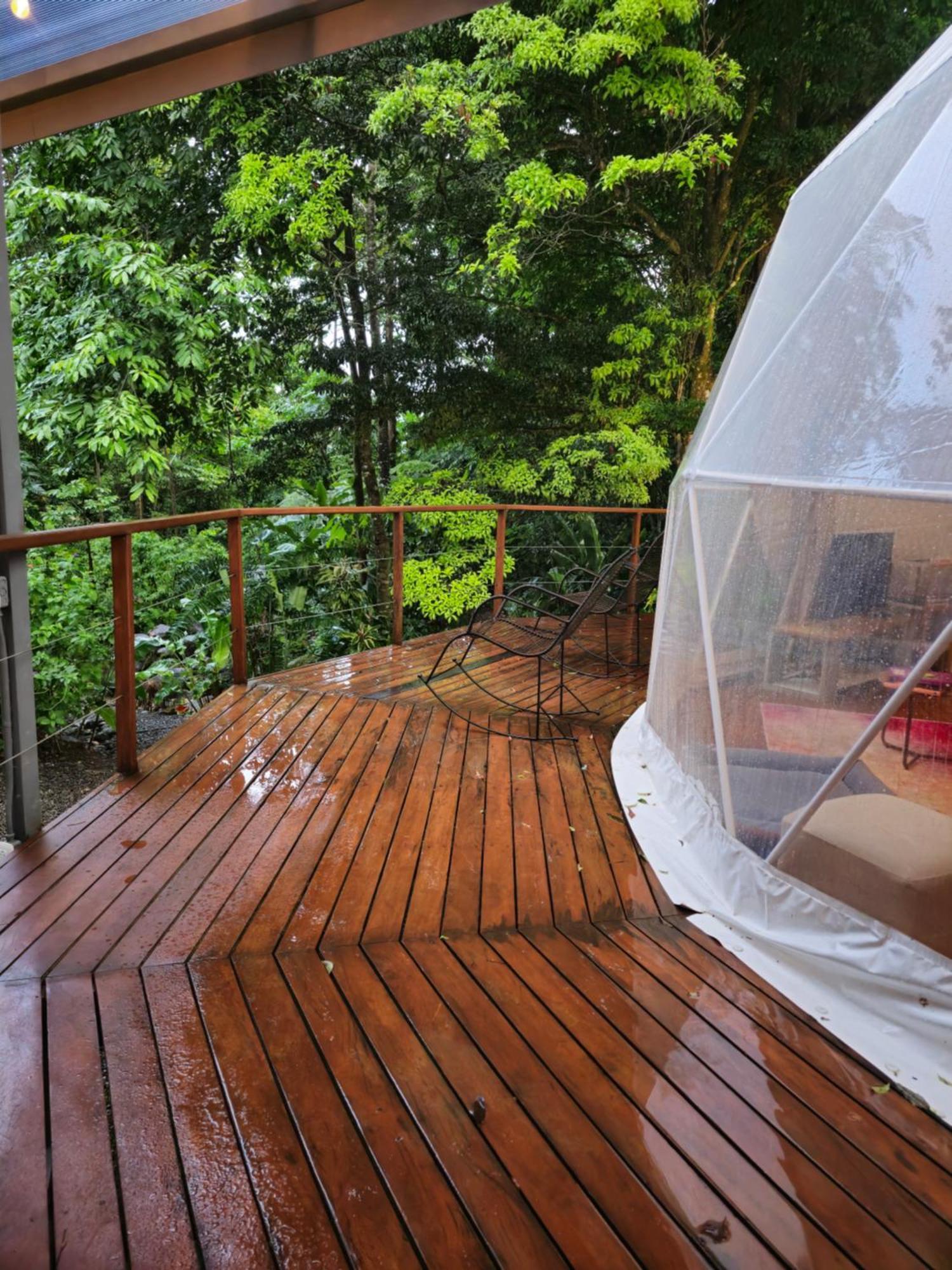 Bitzu Dome-Bijagua Riverside Glamping Exterior photo